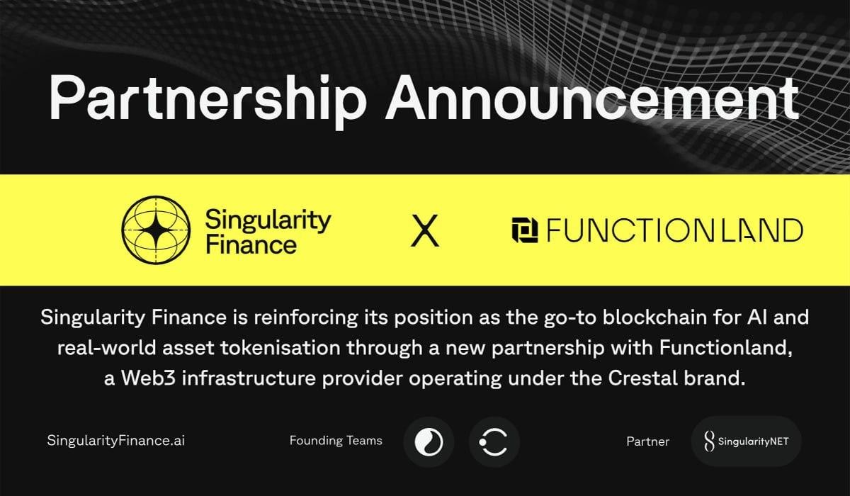 Singularity Finance Partners with F