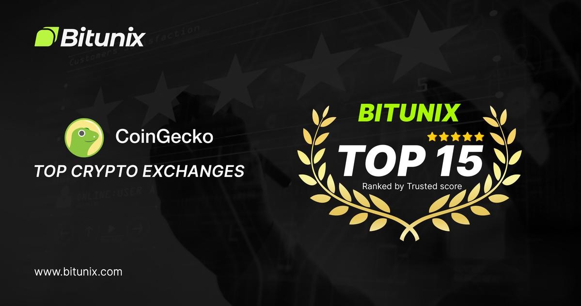 Bitunix Enters Top 15 on CoinGecko Rankings, Achieving Milestone in the First Week of September 2024