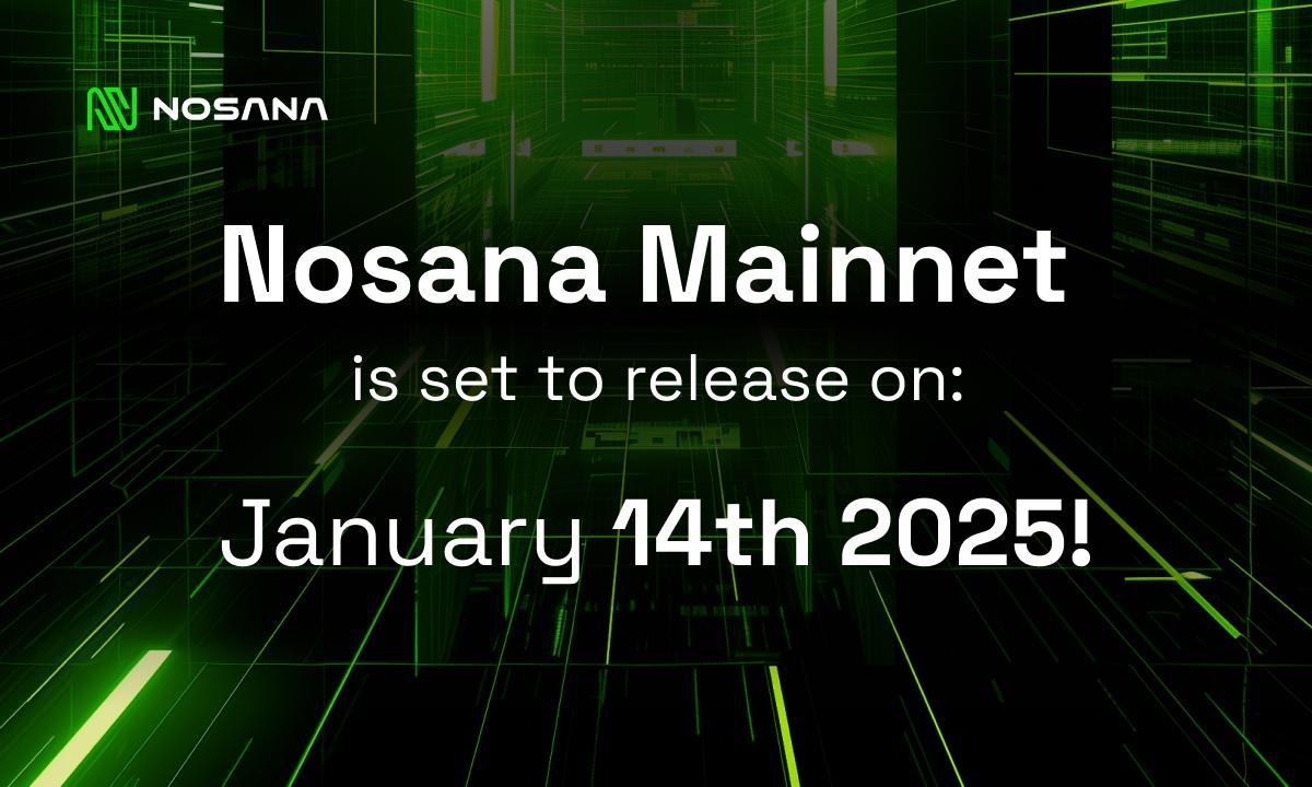 Nosana Announces "Road to Mainnet"