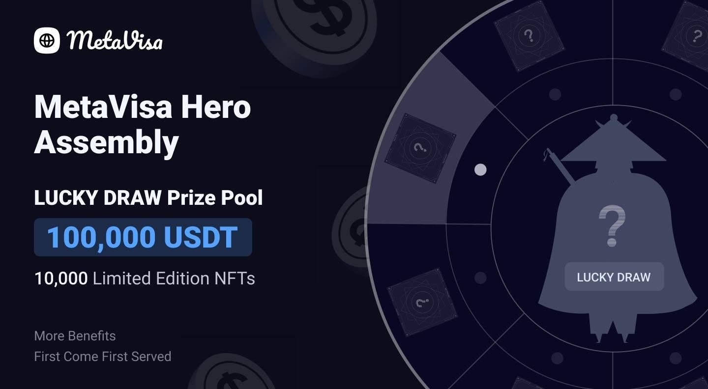 MetaVisa Hero Assembly NFT $100,000 Airdrop Event